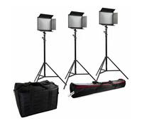 Bresser - Kit 3 panneaux LED SH-1200