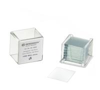 BRESSER Lamelles Couvre-Objets 22x22 mm 100 pcs