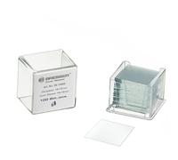 Bresser - Lot de 100 lames couvre-objets