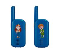 BRESSER Lot de 2 talkies-walkies enfant (bleu)