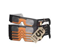 Bresser Lunettes d'éclipse solaire (5 pièces) – Design A