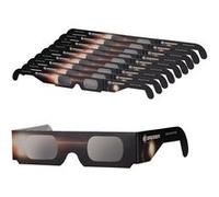 BRESSER Lunettes d'éclipse solaire (10 pièces) - Design B