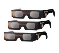 BRESSER Lunettes d'éclipse solaire (3 pièces) - Design B