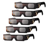 BRESSER Lunettes d'éclipse solaire (5 pièces) - Design B