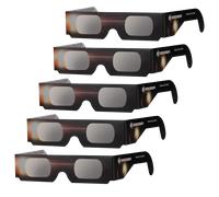 Bresser lunettes d'éclipse solaire (5 pièces) - design b