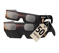 BRESSER Lunettes Eclipse Solaire certifiée CE ISO 12312-2 lot de 50