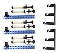 Bresser MB-1 Système De Support D'Arrière-Plan Pour 3 Rouleaux De Fond
