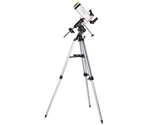 BRESSER Messier MC-100/1400 EQ3 Télescope Maksutov-Cassegrain avec adaptateur smartphone & filtre solaire