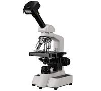 Bresser Microscope Biologique 40-1000x avec Caméra UHD, Éclairage LED, Objectifs DIN, Blanc