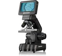 Bresser Microscope Biolux Touch 5MP LCD Microscope École et Loisirs avec Table Mécanique, HDMI, USB, SD