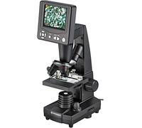 BRESSER Microscope d'enseignement LCD 8.9cm (3.5"), 50-500x, 2000 (digital) | Bresser Microscope Numérique Enfant avec Caméra et Écran 50x-500x