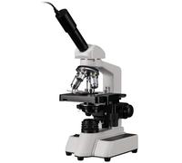 BRESSER Microscope Erudit DLX 40-1000x avec caméra oculaire LF Full HD