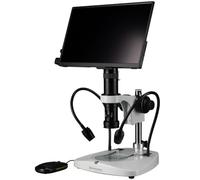 BRESSER Microscope DST-0745 avec caméra MikroCam MINI Full HD HDMI et écran MINI HDMI Full HD (13,3")