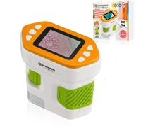 BRESSER-Microscope numérique de poche blanc et orange Bresser - 10 x 5,5 x 10 cm