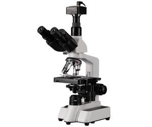 BRESSER Microscope Researcher Trino 40-1000x avec caméra MikroCam SF Full-HD