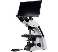BRESSER Microscope Science Infinity avec caméra MikroCam MINI Full HD HDMI et écran MINI HDMI (13,3") weiß