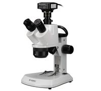 Bresser microscope stéréo trinoculaire analyth str 10x-40x avec caméra mikrocam