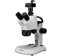 BRESSER Microscope stéréo trinoculaire Analyth STR 10x-40x avec caméra MikroCam SP 5.0