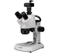 BRESSER Microscope stéréo trinoculaire Analyth STR 10x-40x avec caméra MikroCam SF Full-HD