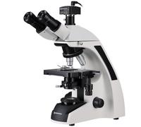 Bresser Microscope trinoculaire avec caméra MikroCam SF UHD, objectifs Semiplan, éclairage LED, oculaires WF 10x, résolution 3840x2160