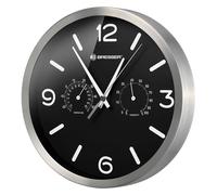 Bresser mytime dcf thermo- hygro- horloge murale 25cm noir 8020315cm3000