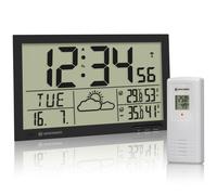 BRESSER MyTime Horloge murale météo Jumbo LCD