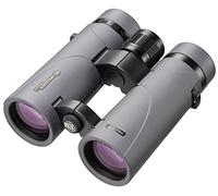 BRESSER Pirsch Ed Jumelles étanches 8 x 42 avec Traitement de Phase de qualité supérieure pour Une Performance d'image maximale avec Connexion trépied, Sangle de Transport et Sac de Transport Gris