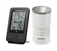 Bresser Station météo sans Fil avec capteur extérieur WTW Pluviomètre Professionnel Aspect Bois