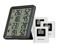 BRESSER Quadro NV Thermo-Hygromètre noir