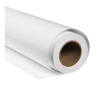 BRESSER SBP01 Fond de Studio Papier sur Rouleau 3,56 x 15m Blanc Arctique