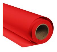 BRESSER SBP05 Fond de Studio en Papier 2,72 x 11m Rouge