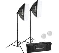 BRESSER Set d'éclairage lumière du jour LED BR-225B