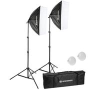 BRESSER Set d'éclairage lumière du jour LED BR-225B