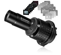 Bresser Snoot Optique avec Objectif 150mm Monture EF, Baïonnette S-Bowens, Lames Réglables, Filtres de Couleur, Gobos, Photographie, Vidéographie