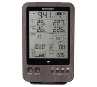 BRESSER station de base supplémentaire / de remplacement pour station météorologique 7002512 WTW avec une finition bois