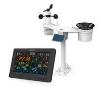 BRESSER Station Météo 7 en 1 Air-mon Wi-fi Avec Moniteur de la Qualité de l'air