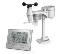 Bresser station météo ClimateScout digital argent/blanc 2 pcs