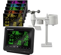 BRESSER Station météo professionnelle 5 en 1 avec changement de couleur