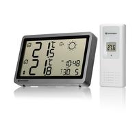 BRESSER Station météo sans fil MeteoTemp HZ anthracite