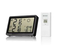 BRESSER Station Meteo Temp HZ noire