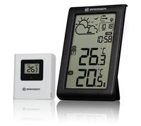 Bresser Station météo Meteo Temp W – sans fil, signal radio DCF, capteur extérieur
