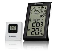 Bresser Station météo Meteo Temp W – sans fil, signal radio DCF, capteur extérieur