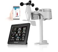 BRESSER Station météo connectée WiFi 8-en-1 avec indice de chaleur Sahara TB