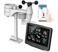 BRESSER Station météo WiFi professionnelle 8-en-1