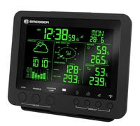 Bresser Centre météo 5-en-1 Pro – Écran 256 couleurs – Noir 17×4×14 cm
