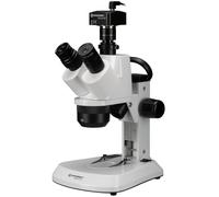 BRESSER Stéréo Microscope Trinoculaire Analyth STR 10x-40x avec caméra MikroCam SF Full-HD