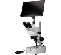 BRESSER Stéréomicroscope ICD Advance Zoom 10x-160x avec MicroCam PRO HDMI Autofocus Caméra Microscopique et Écran MINI HDMI Full HD (13,3") weiß