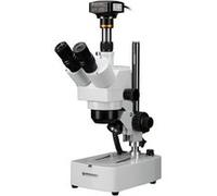 BRESSER Stéréomicroscope ICD Advance Zoom 10x-160x avec MicroCamII 12MP USB 3.0 Caméra Microscopique weiß G