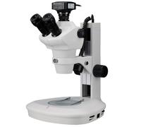 Bresser stéréomicroscope science etd-201 trinoculaire zoom 8-50x avec microcami