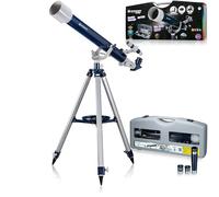 BRESSER Télescope réfracteur junior 60/700 AZ1 | Bresser Junior Télescope lunette enfant 60/700 avec monture AZ1
